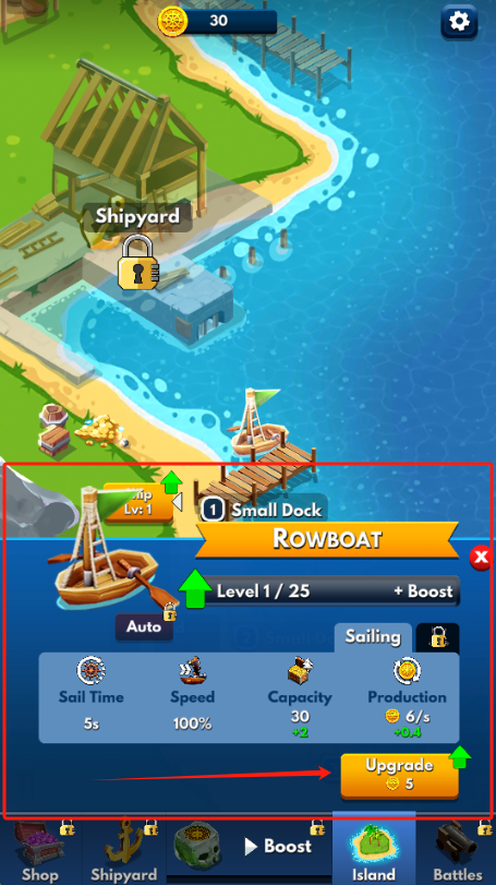 Idle Pirate Tycoon安卓版图2