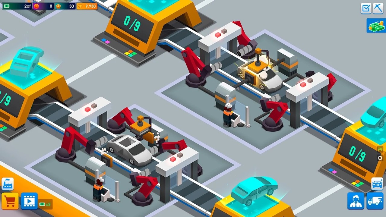 闲置汽车工厂大亨（Car Factory Empire）图1