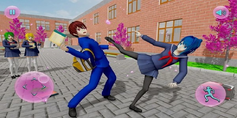 New Anime High School Life Simulation游戏