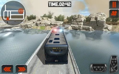 Police Airplane Prisoner Transport游戏图2