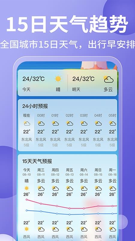 吉祥天气老黄历万年历app图1
