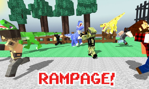方块侏罗纪生存（Blocky Dino Park: Raptor Attack）图2