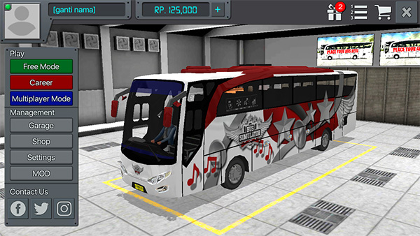 印度尼西亚巴士模拟器(Bus Simulator Indonesia)图1