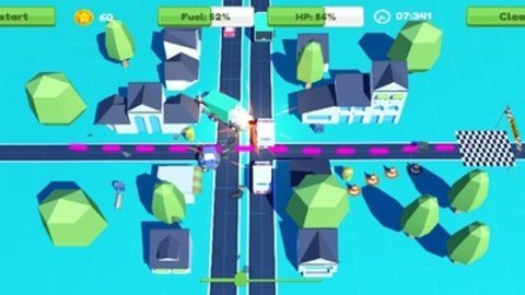 汽车驾驶拼图游戏图1
