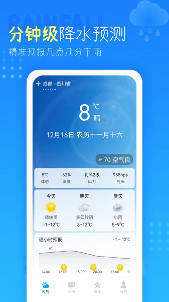 七彩虹天气预报软件