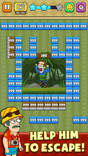 Bricks Breaker Rescue游戏图2