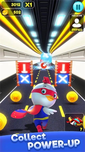 小鸡快点跑（Lily Run 3D - Endless Runner）图2