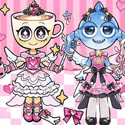安静书小女孩游戏图标