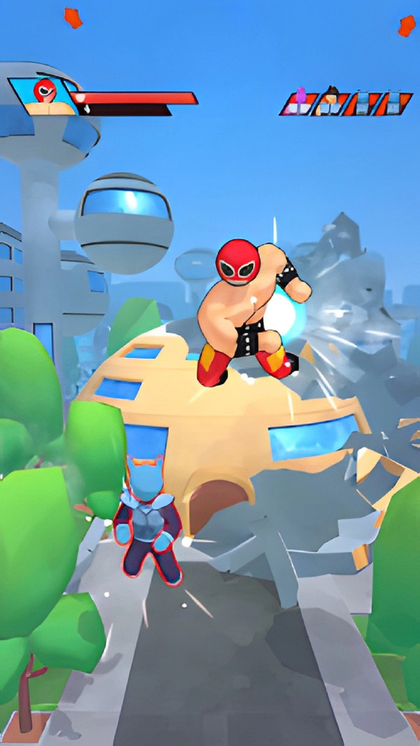 弹跳角斗士3D小米版图2