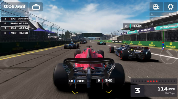 F1 Mobile Racing游戏图2
