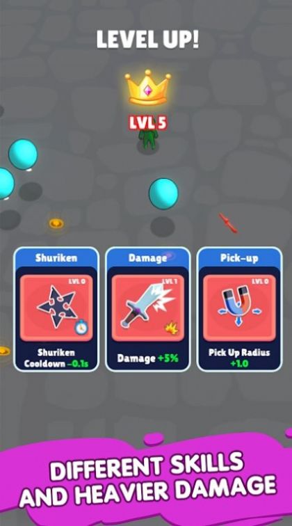 火柴人英雄飞刀对决(Balloon Hero)图1