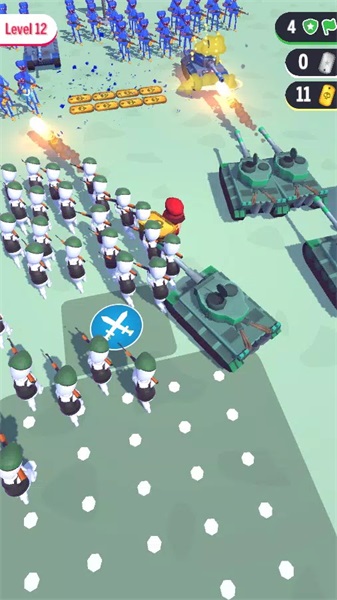 小岛战争绝境北方（Army Stickman Commander）图3