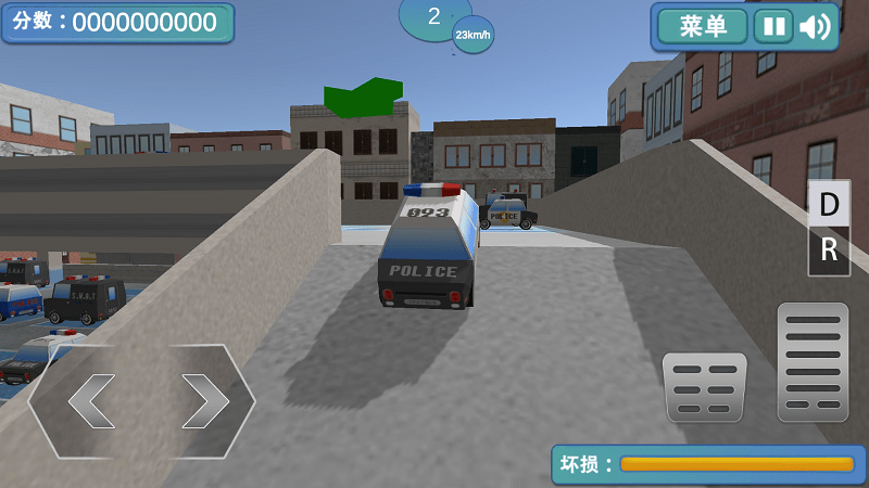 3D警车停车场图2