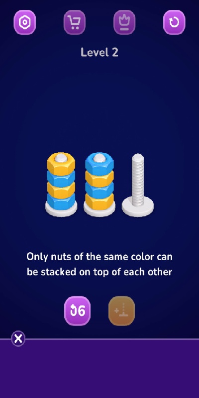 Nut Sort游戏