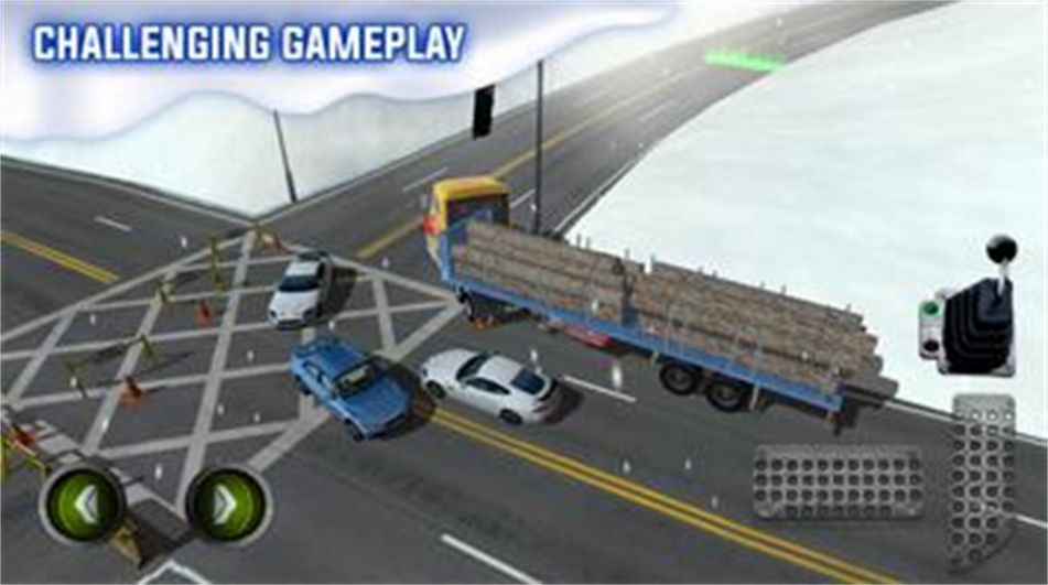 Ice Road Truck Parking Sim安卓版图3