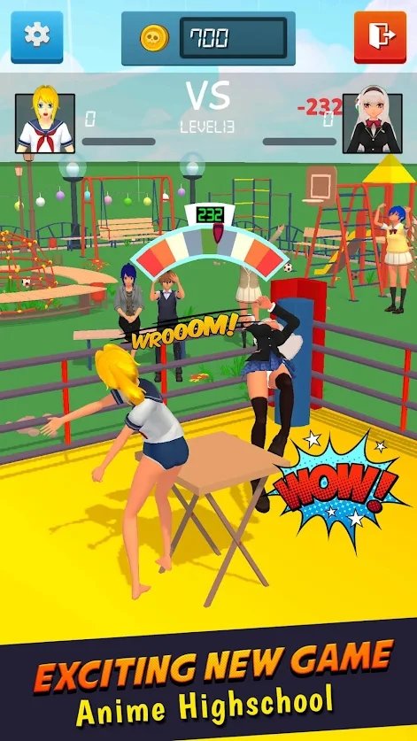 巴掌冠军（Sakura SlapChamp 3D）游戏图2