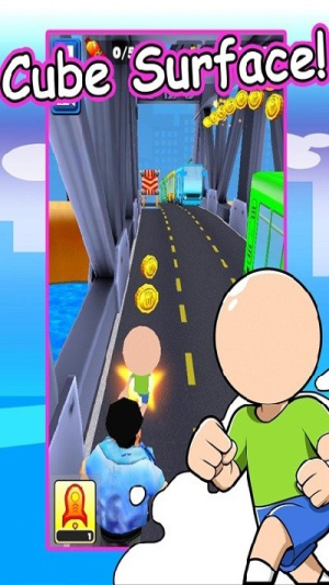 立方体方块跑酷（3D Cube Run）图1