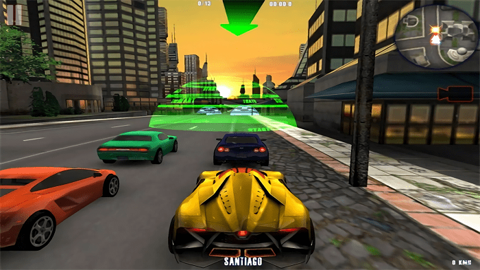 市中心疯狂飙车(Midtown Crazy Race)图2