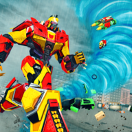 Hurricane Tornado Robot Transforming - City Rescue手机版图标