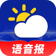 天气预报语音报软件图标