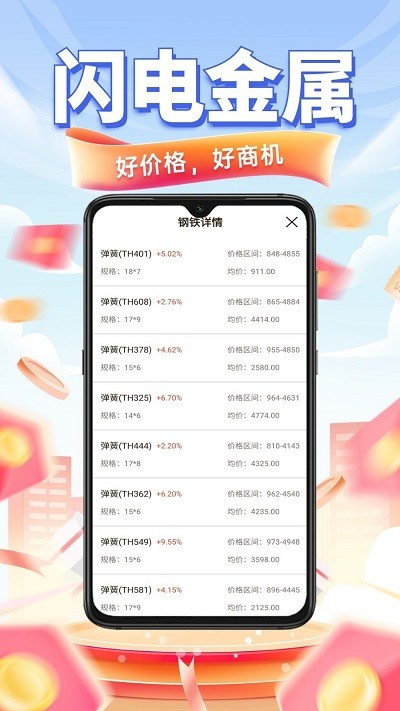 闪电金属app图1