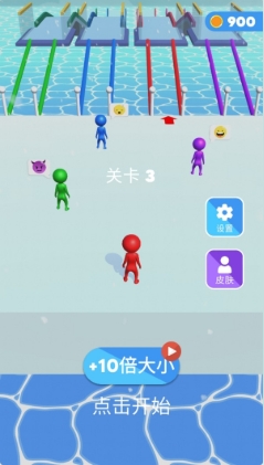 3D雪地竞赛游戏图4