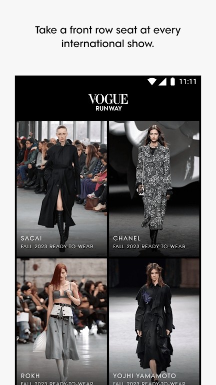 Vogue Runway app图3