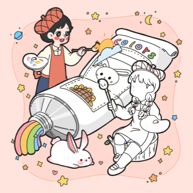 涂色画本游戏图标