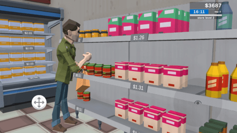 超市老板3D手游(Supermarket Boss 3D)图1
