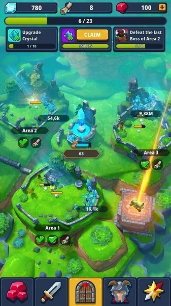 Idle Dungeon Manager游戏图2