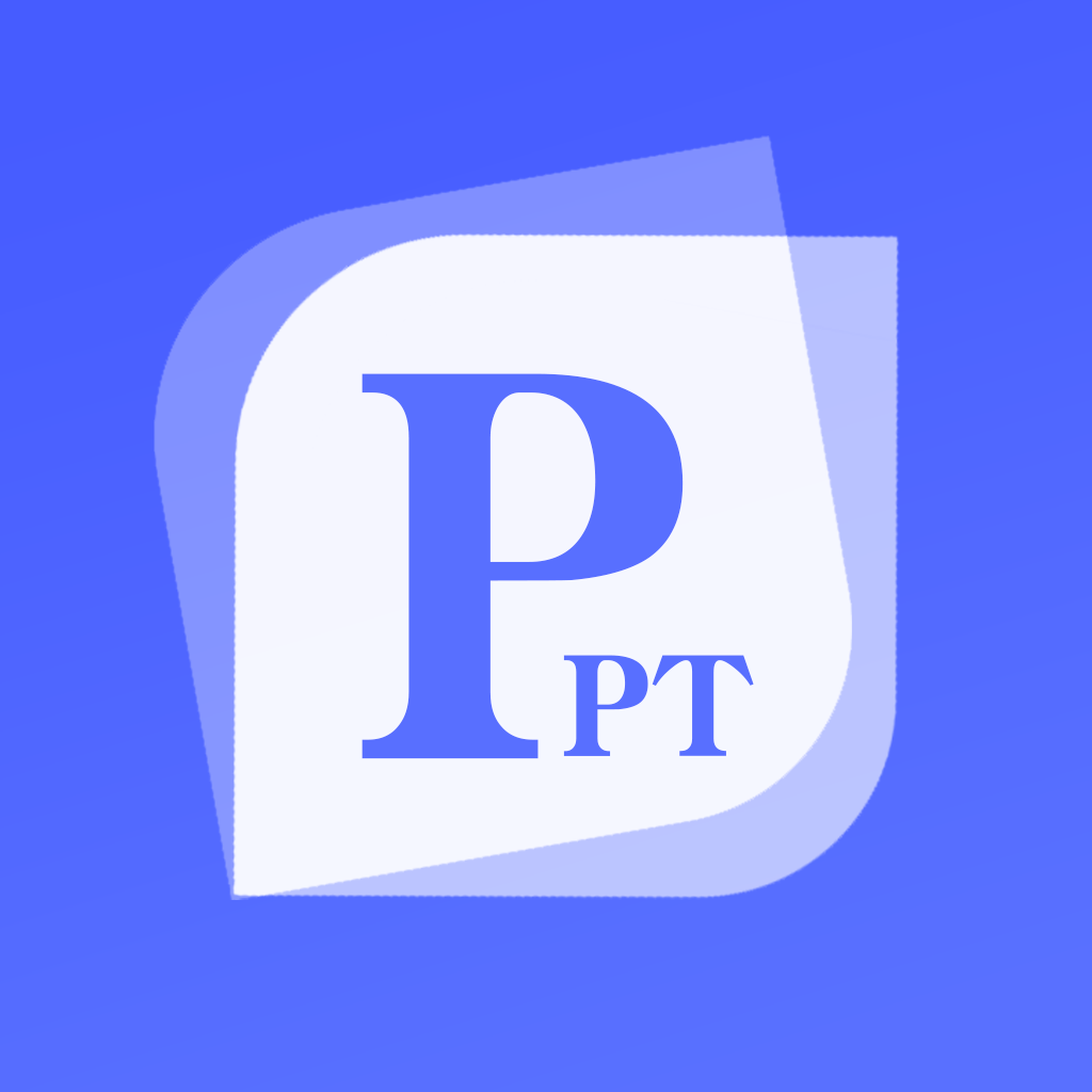 PPT制作鱼app图标
