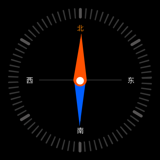 手机免费指南针app图标