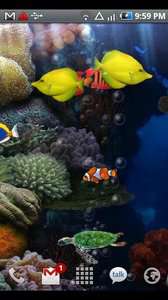 3D水族馆锁屏壁纸-微乐app图2