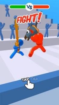 碎布玩偶跑步（Stickman Ragdoll Run）游戏图1