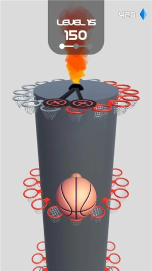 扣篮塔（Dunk Tower 3D）游戏图2