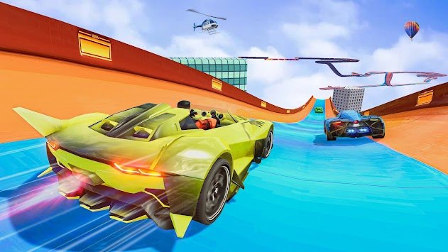 特技汽车竞赛汽车跳跃（Stunt Car Race）图1