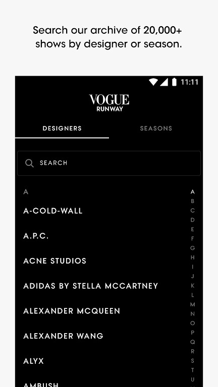 Vogue Runway app图1