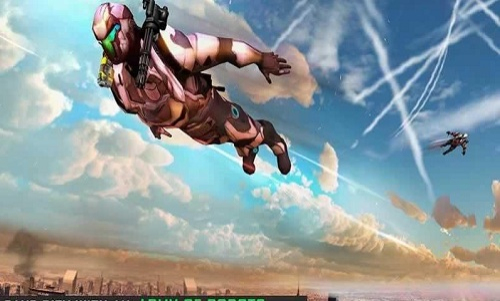 Flying Robot Grand City Rescue游戏图3