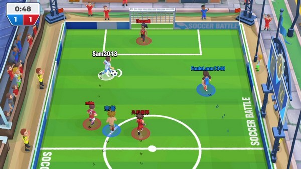 Soccer Battle游戏图1