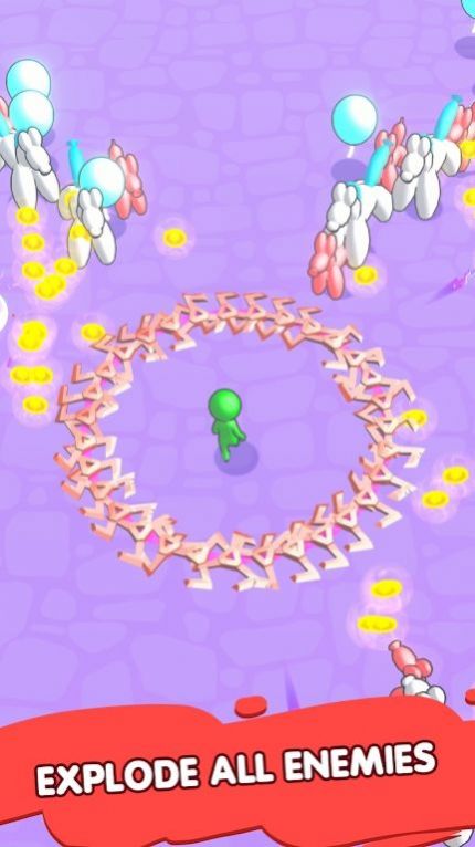 火柴人英雄飞刀对决(Balloon Hero)图2