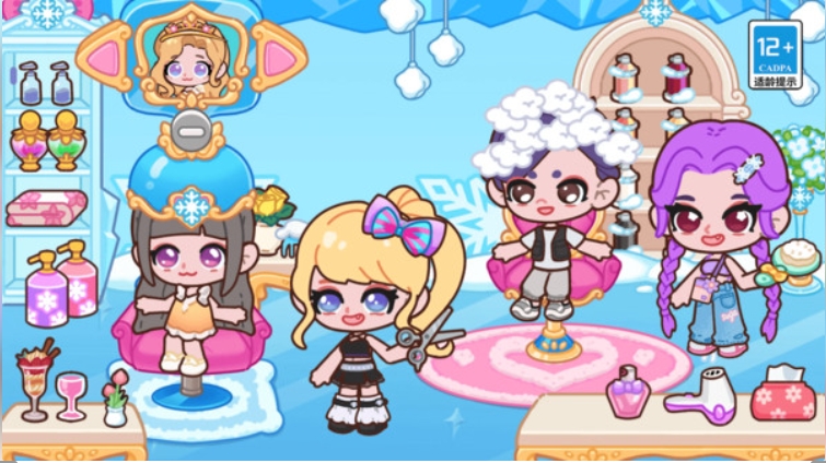 皮皮的冰雪梦幻小镇图3