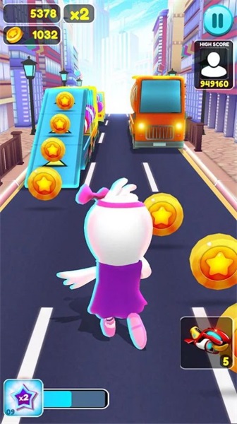 小鸡快点跑（Lily Run 3D - Endless Runner）图3