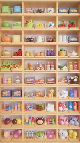 3D排序商品拼图手游(Goods Triple Sort 3D)图2