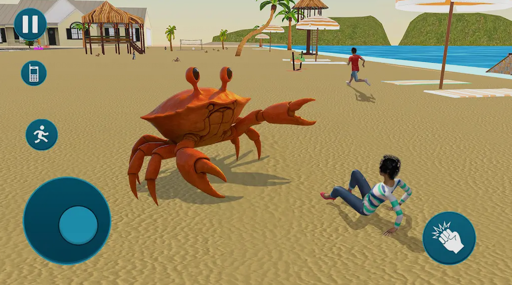 螃蟹攻击动物模拟器（Crab Survival Animal Simulator）图1