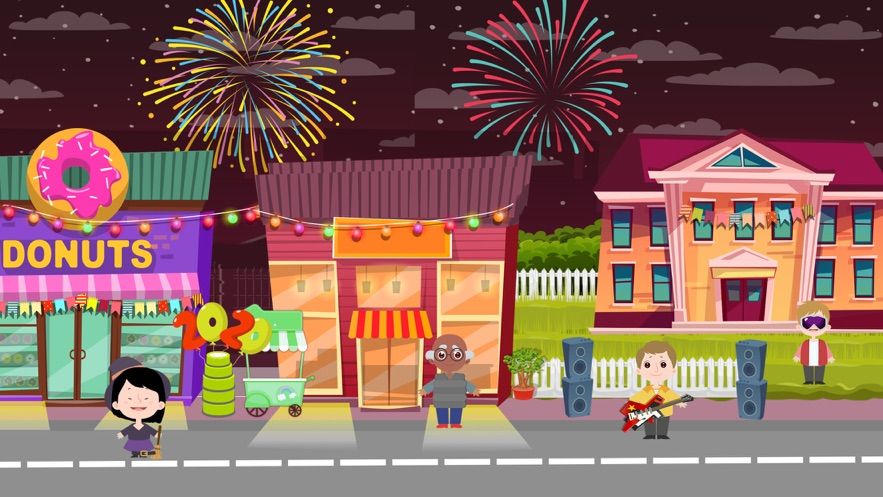Pretend Play My Home New Year Party 2020 Kids Game