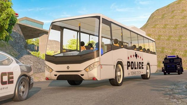 囚犯巴士驾驶(Transport Stickman Prisoner Bus Driving)图2