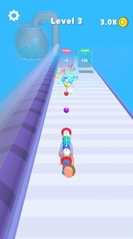 Ball Gun Run!最新版图2