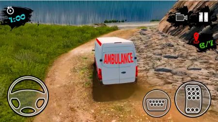 越野紧急救护车（Offroad Emergency Ambulance）游戏图3