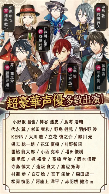 文豪与炼金术师（文アル）图2