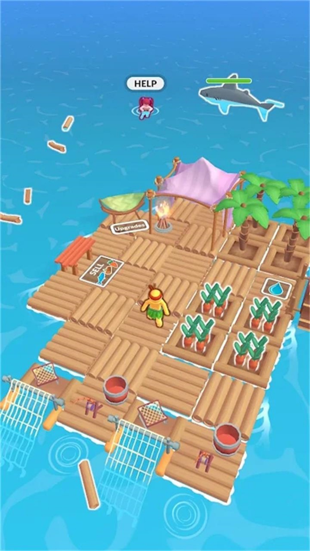 海上木筏生存游戏图3